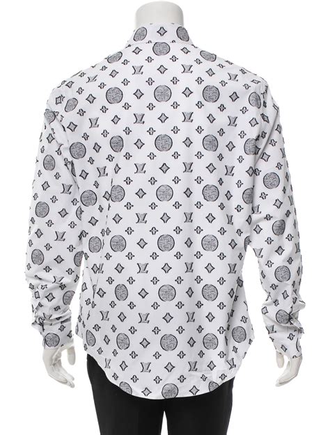 louis vuitton button shirt|louis vuitton monogram shirt.